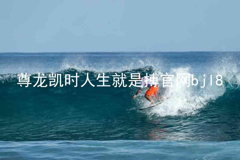 尊龙凯时人生就是搏官网bjl8